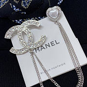 Chanel brooch silver  - 3