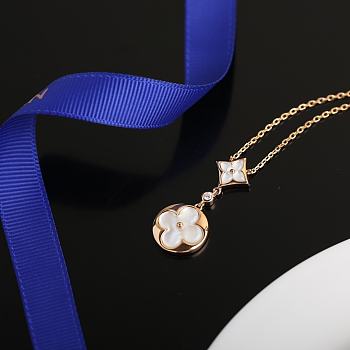 Louis Vuitton Necklace gold -04