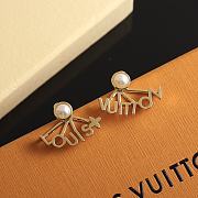 Louis Vuitton earing gold -05 - 2
