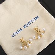 Louis Vuitton earing gold -07 - 3