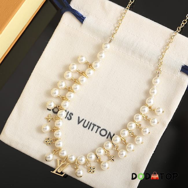 Louis Vuitton Necklace gold -08 - 1