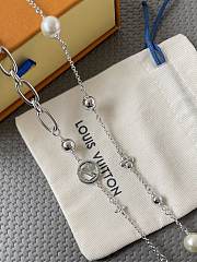 Louis Vuitton Necklace silver -09 - 4