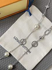 Louis Vuitton Necklace silver -09 - 2