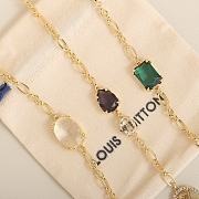 Louis Vuitton Necklace silver -010 - 2