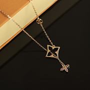 Louis Vuitton Necklace silver -011 - 3