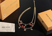 Louis Vuitton Necklace silver -012 - 5