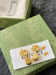 Gucci earing gold -09 - 4