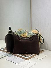 Dior Medium Diorly Bag Saddle Suede Calfskin size 31.5 x 25 x 8 cm - 01 - 1