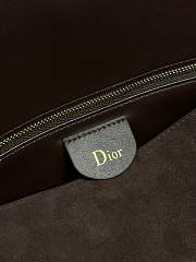Dior Medium Diorly Bag Saddle Suede Calfskin size 31.5 x 25 x 8 cm - 01 - 5