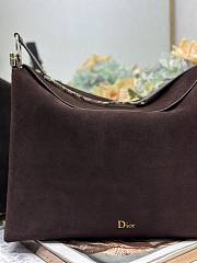Dior Medium Diorly Bag Saddle Suede Calfskin size 31.5 x 25 x 8 cm - 01 - 4