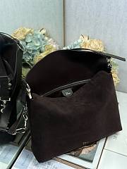 Dior Medium Diorly Bag Saddle Suede Calfskin size 31.5 x 25 x 8 cm - 01 - 3