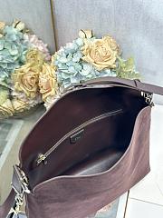 Dior Medium Diorly Bag Saddle Suede Calfskin size 31.5 x 25 x 8 cm - 01 - 2