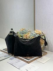 Dior Medium Diorly Bag Saddle Suede Calfskin size 31.5 x 25 x 8 cm - 02 - 1