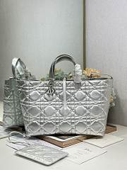 Dior Toujours silver hardware bag size 37×20×28.5cm  - 1