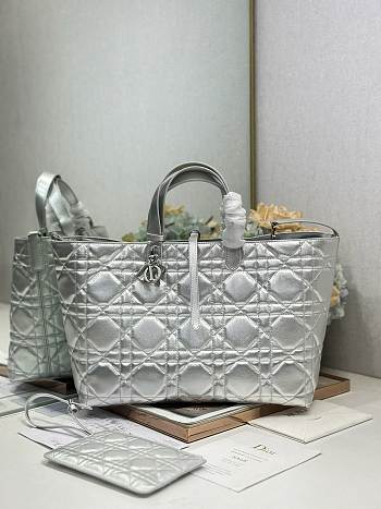 Dior Toujours silver hardware bag size 37×20×28.5cm 