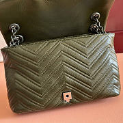 Gucci Marmont green bag size 31x17x8cm - 3