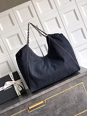 Chanel denim bag size 48x38x18cm - 4