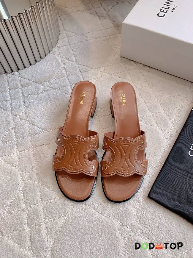 Celine sandals brown women's - 01 - 1