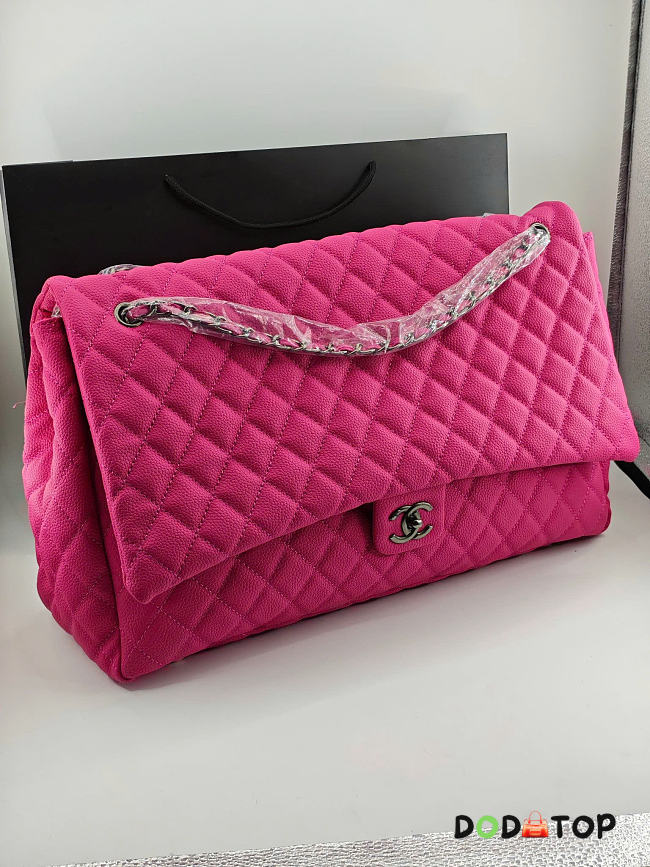 Chanle big pink bag size 46x27x13cm - 1