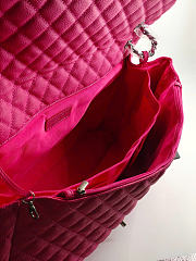 Chanle big pink bag size 46x27x13cm - 5