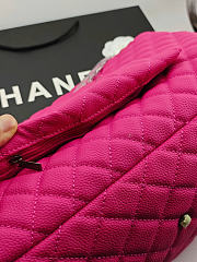 Chanle big pink bag size 46x27x13cm - 4