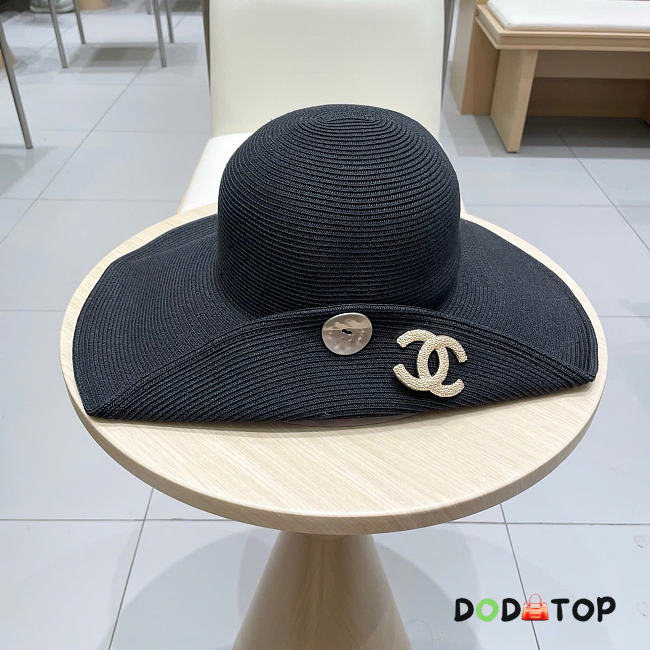 Chanel Hat Black  - 1