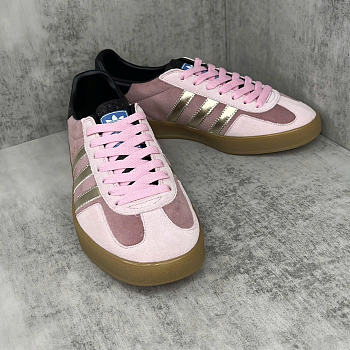 Zoom Adidas x Gucci Gazelle Pink Velvet Women's