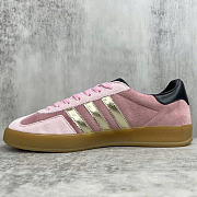 Zoom Adidas x Gucci Gazelle Pink Velvet Women's - 5