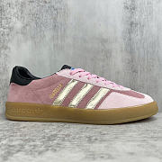 Zoom Adidas x Gucci Gazelle Pink Velvet Women's - 4