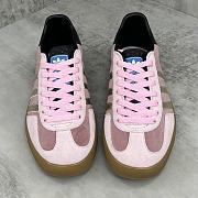 Zoom Adidas x Gucci Gazelle Pink Velvet Women's - 3