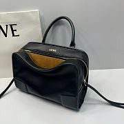 LOEWE Amazona 180 bag in soft calfskin black size 35x25x11.5cm - 4