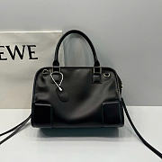 LOEWE Amazona 180 bag in soft calfskin black size 35x25x11.5cm - 5