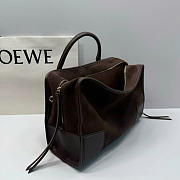 LOEWE Amazona 180 bag in suede brown size 35x25x11.5cm - 3