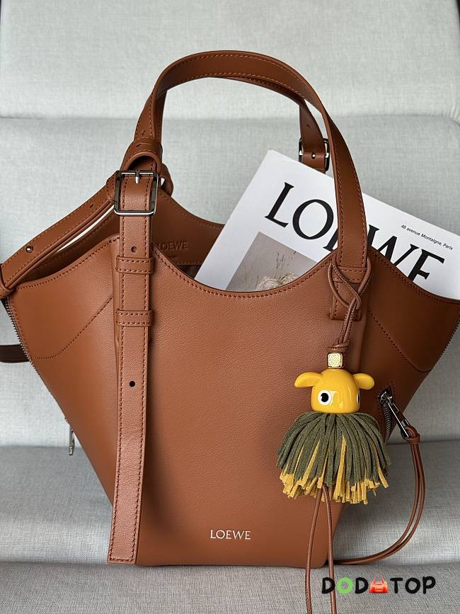 LOEWE Hammock Flip bag in classic calfskin size 15x22.5x22cm - 1