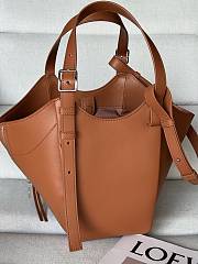 LOEWE Hammock Flip bag in classic calfskin size 15x22.5x22cm - 4