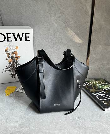 LOEWE Hammock Flip bag in classic calfskin size 15x22.5x22cm - 02