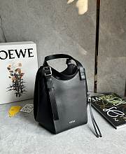 LOEWE Hammock Flip bag in classic calfskin size 15x22.5x22cm - 02 - 6