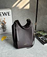 LOEWE Hammock Flip bag in classic calfskin size 15x22.5x22cm - 03 - 3