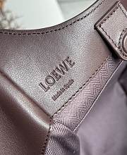 LOEWE Hammock Flip bag in classic calfskin size 15x22.5x22cm - 03 - 2