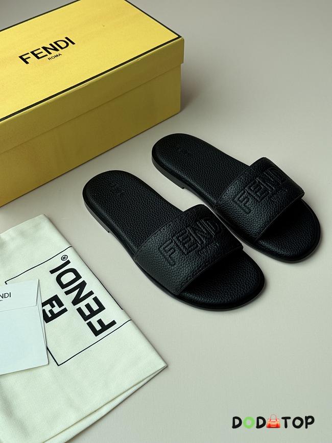 Fendi sandals black women's - 1