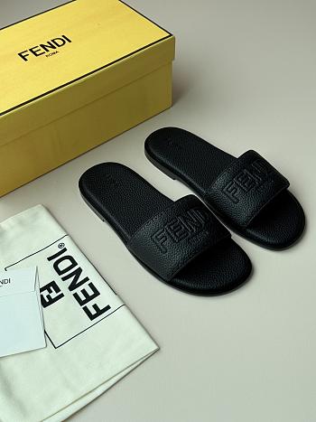 Fendi sandals black women's