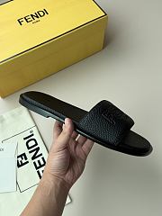 Fendi sandals black women's - 4