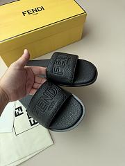 Fendi sandals black women's - 2