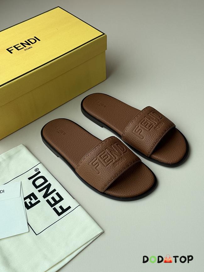 Fendi sandals brown women's - 1
