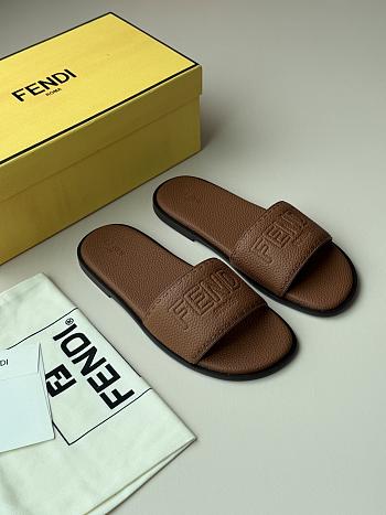 Fendi sandals brown women's