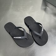 Balenciaga logo thong sandals - 01 - 3