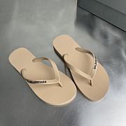 Balenciaga logo thong sandals - 02 - 1
