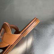 Hermes sandals women's Tan  - 4