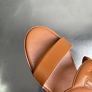 Hermes sandals women's Tan  - 5