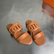 Hermes sandals women's Tan  - 2